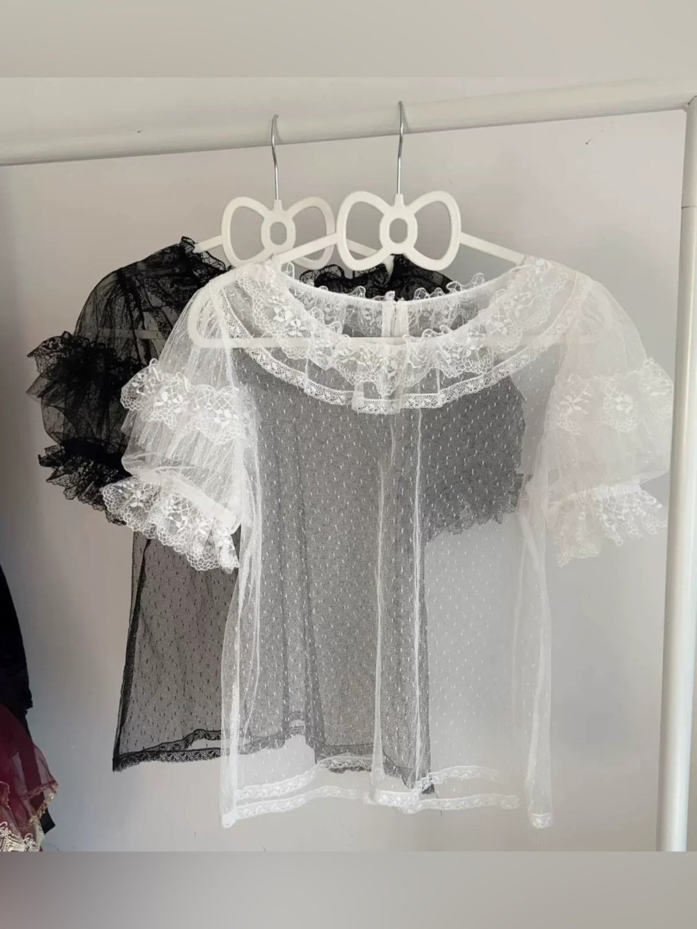 Sugar Girl Black Gothic Lolita Top